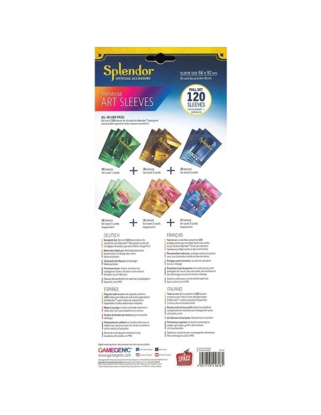 Splendor Art Sleeves - Gamegenic