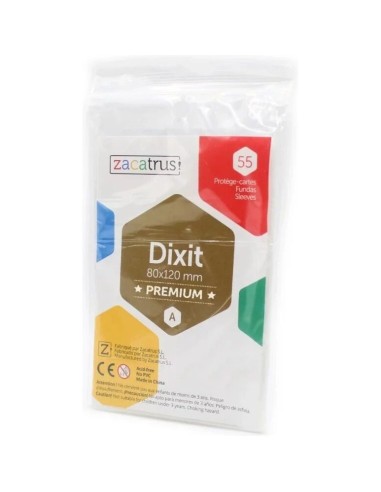 Protège-cartes Zacatrus Dixit premium - 80x120mm - Zacatrus - Accessoires - Gigamic