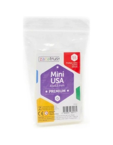 Protège-cartes Zacatrus Mini Usa Premium - 41 mm X 63 mm - Zacatrus - Accessoires - Gigamic