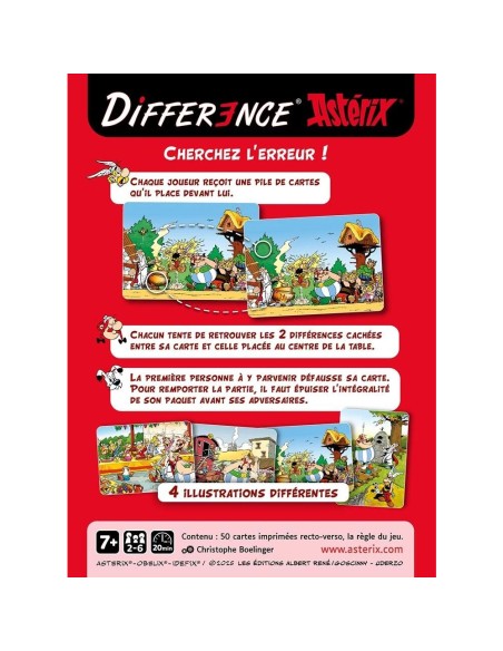 Difference - Edition Astérix - Gigamic