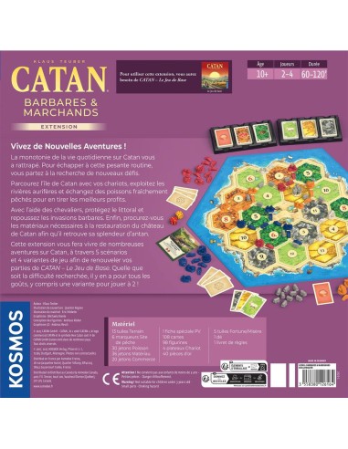 Catan : Barbares et marchands Refresh - Kosmos
