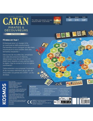 Catan : Pirates et découvreurs Refresh - Kosmos