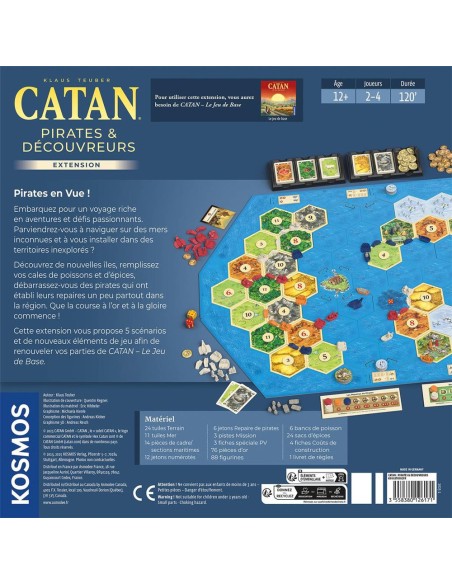 Catan : Pirates et découvreurs Refresh - Kosmos
