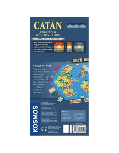 Catan : Pirates et découvreurs 5-6 joueurs - Kosmos