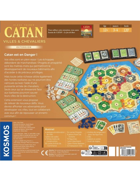 Catan: Villes et chevaliers - Refresh - Kosmos
