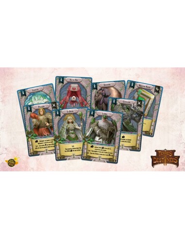 Terres de Destinées - Jeu de Société - Jeu de Cartes - Don't Panic Games