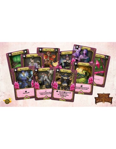 Terres de Destinées - Jeu de Société - Jeu de Cartes - Don't Panic Games