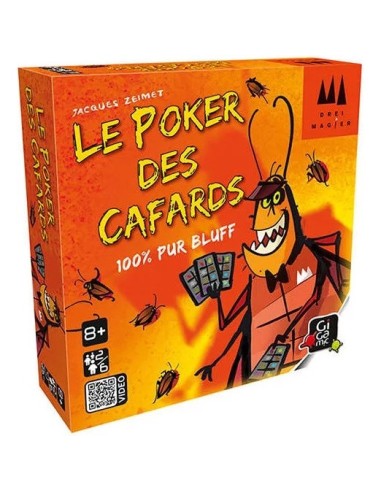 Poker Des Cafards - Biseau - Gigamic