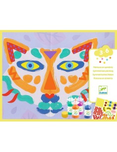Peinture en symétrie : A caresser - Djeco