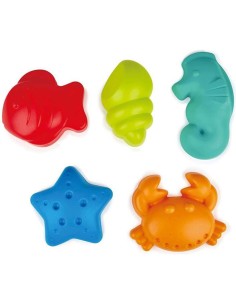 5 Moules - Créatures marines - Hape