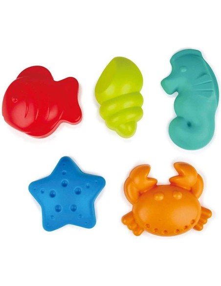 5 Moules - Créatures marines - Hape