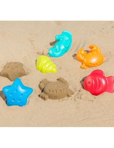 5 Moules - Créatures marines - Hape