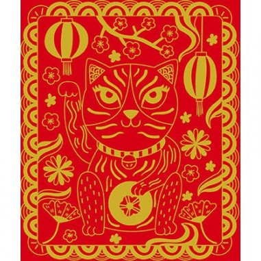 Cartes à gratter "Scratch Art Chats"