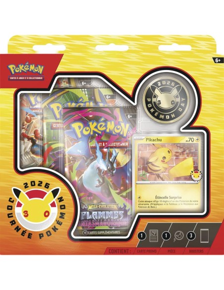 : Coffret Day 26 - 3b+Carte exclu - Pokémon