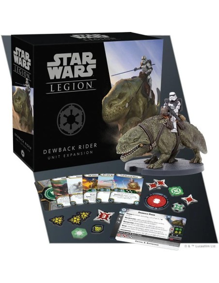 Star Wars: Légion - Soldat Monté sur Dewback - Jeux de figurines - Atomic Mass Games