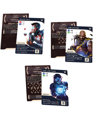 Iss Vanguard - Personnel Files - Jeux de société - Awaken Realms