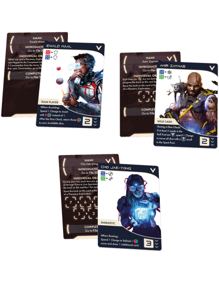 Iss Vanguard - Personnel Files - Jeux de société - Awaken Realms