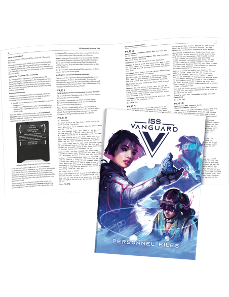 Iss Vanguard - Personnel Files - Jeux de société - Awaken Realms