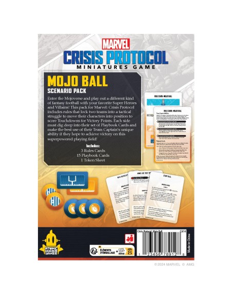 Marvel Crisi Protocl - Mojo Ball Scenario Pack - Jeux de figurines - Atomic Mass Games