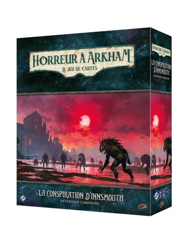 Extension La Conspiration d’Innsmouth - Campagne - Arkham Jce - Fantasy Flight Games