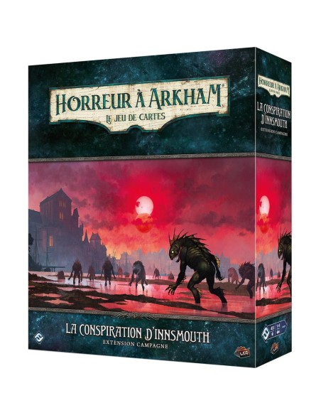 Extension La Conspiration d’Innsmouth - Campagne - Arkham Jce - Fantasy Flight Games