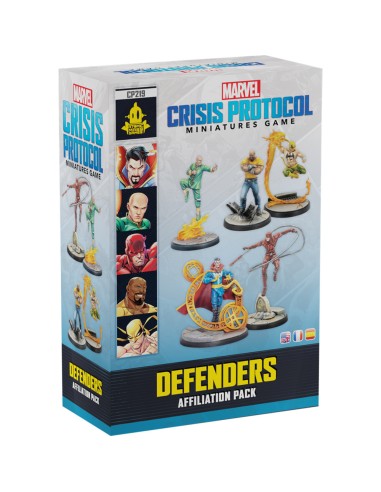 Marvel Crisis Protocol: Defenders Affiliation Pack - Jeux de figurines - Atomic Mass Games