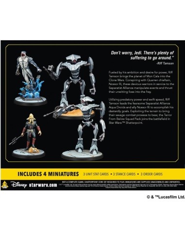 Star Wars: Shatterpoint - Escouade Terror from Bellow - Jeux de figurines - Atomic Mass Games