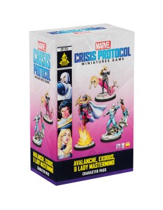 Marvel Crisis Protocol: Avalanche, Exodus & Lady Mastermind - Jeux de figurines - Atomic Mass Games
