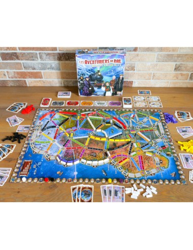 Les Aventuriers du Rail - Aurores Boréales - Jeux de société - Days Of Wonder