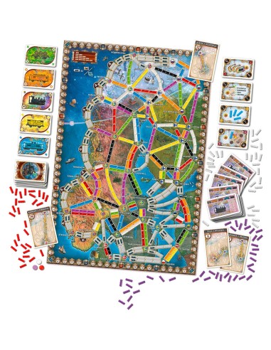 Les Aventuriers du Rail - Aurores Boréales - Jeux de société - Days Of Wonder