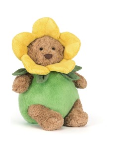 Jellycat Peluche Bartholomew Bear Daffodil Outfit