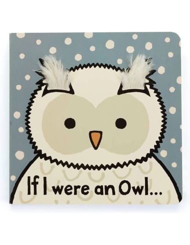 Jellycat Peluche Were an Owl Board Book