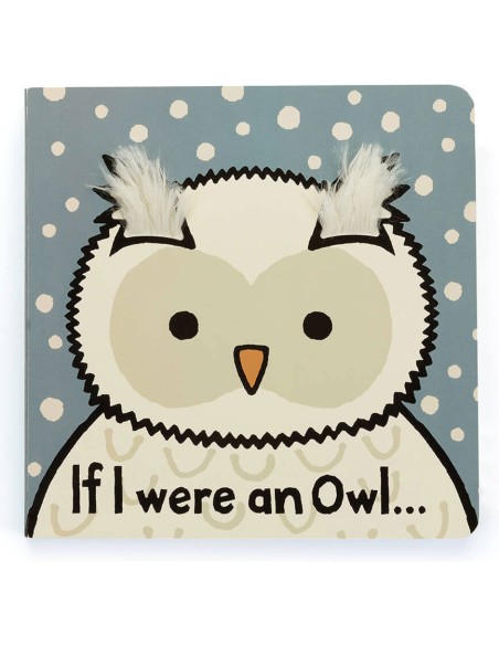 Jellycat Peluche Were an Owl Board Book