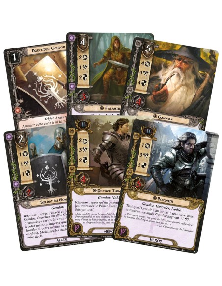 Le Seigneur des Anneaux Jce - Les Défenseurs du Gondor - Jeux de cartes - Fantasy Flight Games