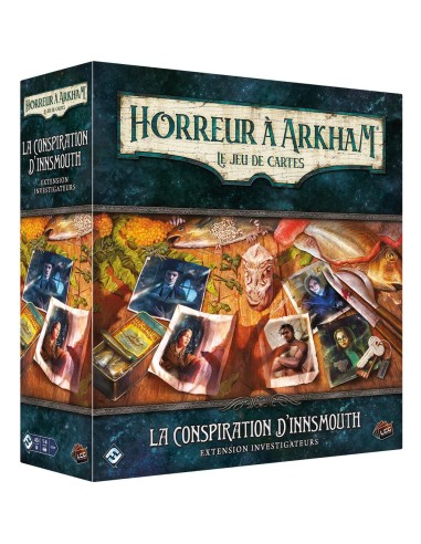 Ext. La Conspiration d’Innsmouth - Investigateur - Arkham Jce - Fantasy Flight Games