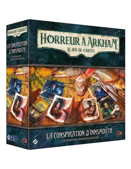Ext. La Conspiration d’Innsmouth - Investigateur - Arkham Jce - Fantasy Flight Games