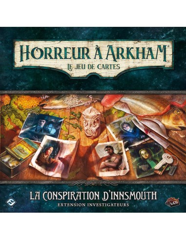 Ext. La Conspiration d’Innsmouth - Investigateur - Arkham Jce - Fantasy Flight Games