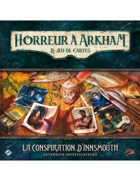 Ext. La Conspiration d’Innsmouth - Investigateur - Arkham Jce - Fantasy Flight Games