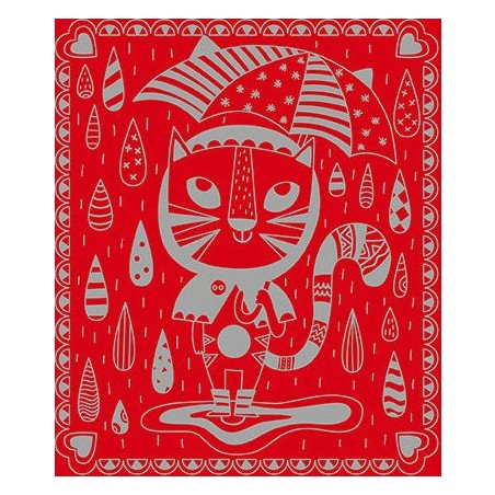 Cartes à gratter "Scratch Art Chats"