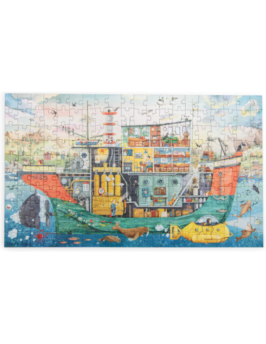 Puzzle bateau 200 pièces - Moulin Roty