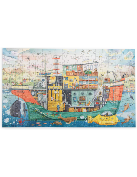 Puzzle bateau 200 pièces - Moulin Roty