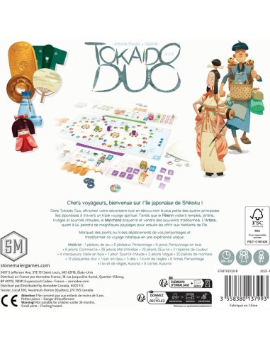 Tokaido Duo - Stonemaier Games