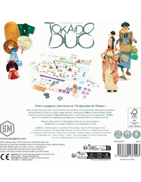 Tokaido Duo - Stonemaier Games