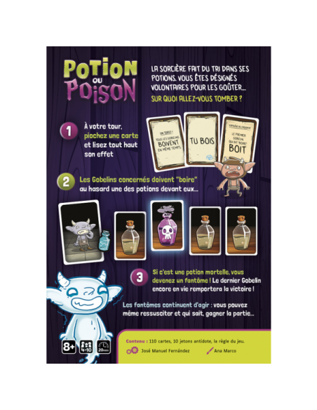 Potion ou Poison - Jeu de société - Gigamic