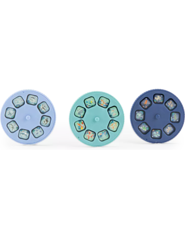 Boîte de 3 disques pour projecteur Les aventures de Paulie - Moulin Roty