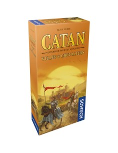 Catan - Extension Villes et Chevaliers 5/6 joueurs - Jeu de société - Filosofia - Kosmos