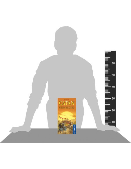 Catan - Extension Villes et Chevaliers 5/6 joueurs - Jeu de société - Filosofia - Kosmos