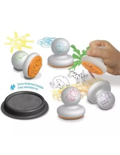 Mes premiers tampons Animaux de la savane - CréaLign' - Créa Lign’ 2