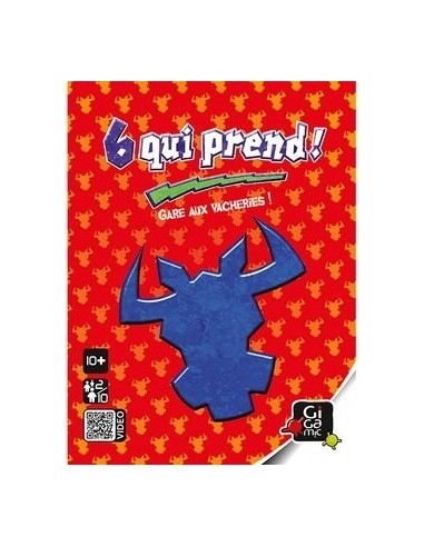 6 Qui Prend - jeu de carte de stratégie - Gigamic