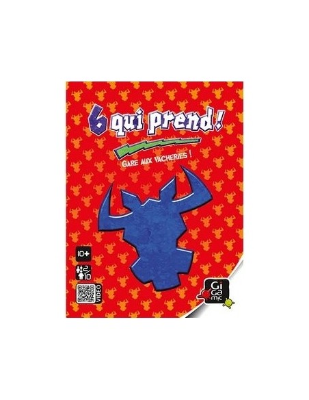 6 Qui Prend - jeu de carte de stratégie - Gigamic